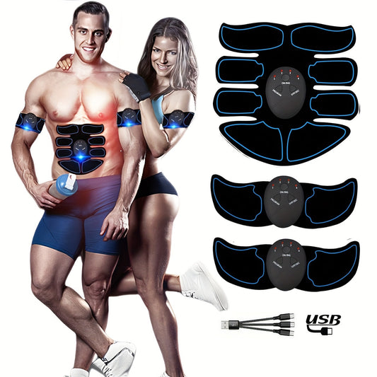 Abdominal Muscle Training, Abdominal Workout Equipment, Ab Machine Rechargeable Gear For Abdomen/Arm/Leg/Shoulder, Portable Fitness Strength Training Equipment For Men And Women