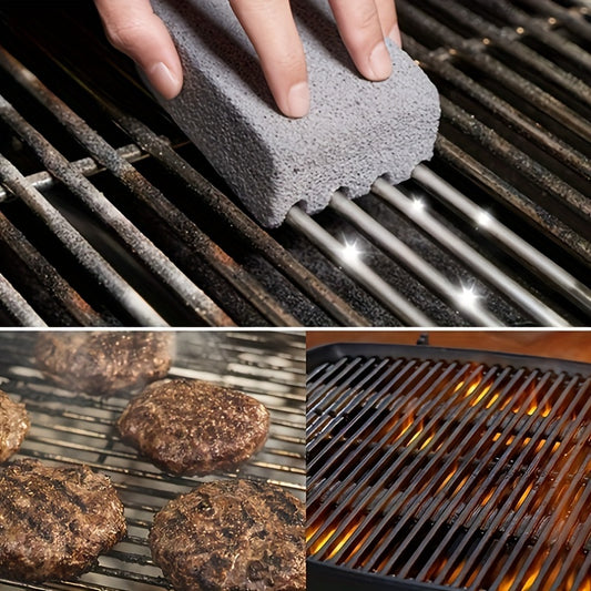 Portable BBQ Grate Cleaner for Removing Stains and Grime on Grill Grates