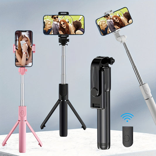 Wireless Selfie Stick Multi-Functional Tripod Selfie Stick Extended Remote Control Mobile Phone Holder Live Streaming Tripod Multi-functional Photo Universal Travel Selfie Artifact