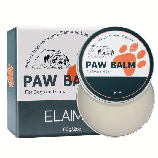 2.12oz Dog Paw Balm, Paw Cream For Dogs Nose Heals, Pet Paw Protection Against Heat, Hot Pavement