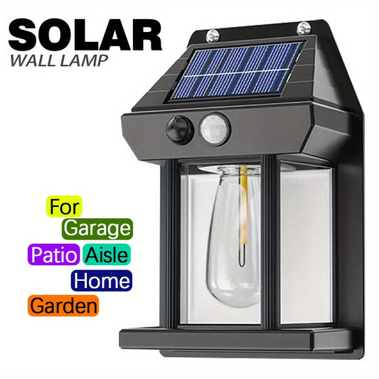 New Solar Tungsten Wall Lamp, 3 Modes