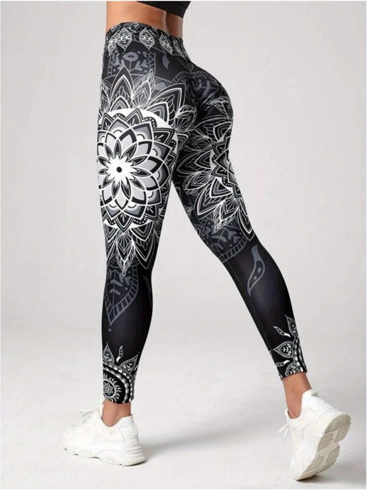 Women's High-Waist Tummy Control Yoga Leggings