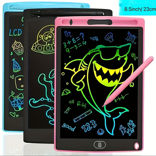 8.5inch/21.6cm LCD Writing Drawing Tablet For Kids Unlock Your Creative Potential Educational Birthday Gift For Kids, Christmas And Halloween Gift Easter Gift