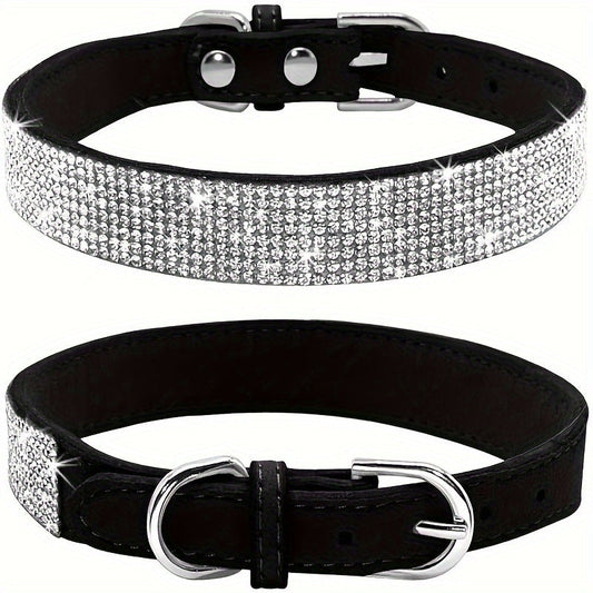 Rhinestone Dog Collar, Strong And Durable, Wear-resistant Dog Collar For Small Medium Large Dogs