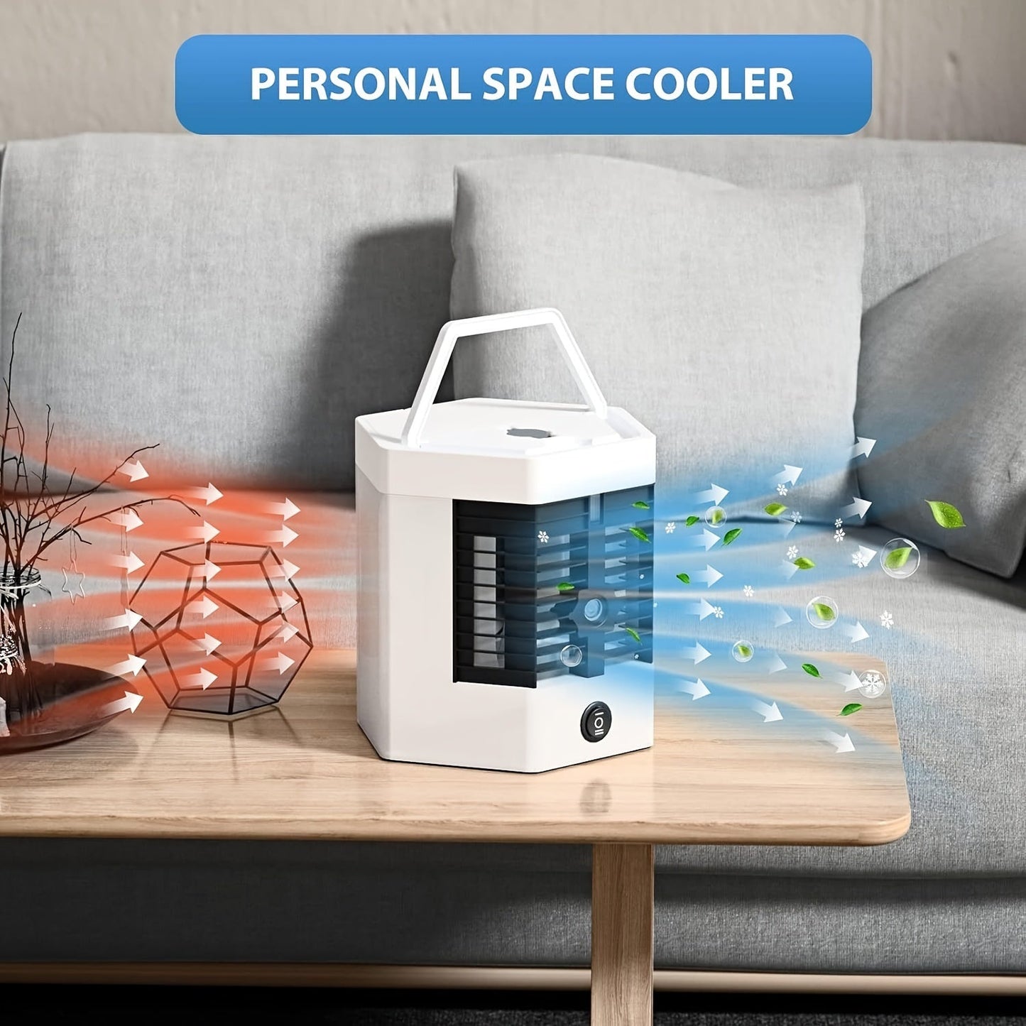 Compact Portable Air Conditioner - 3-in-1