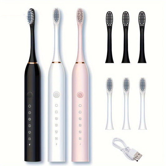 Sonic Electric Toothbrush With 6 Modes And A Smart Timer