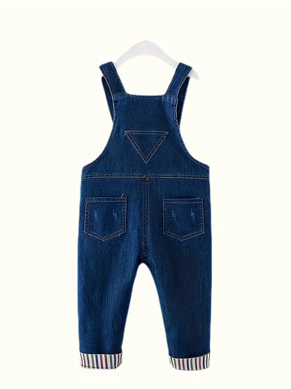 Infant Toddler Boys Girls Classic Overalls