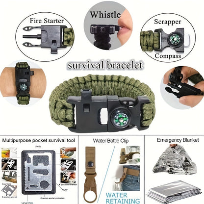 Survival Gear and Equipment Survival Kits, Cool Unique Fishing Hunting Anniversary Birthday Gifts for Men Dad Husband Him Fathers Day