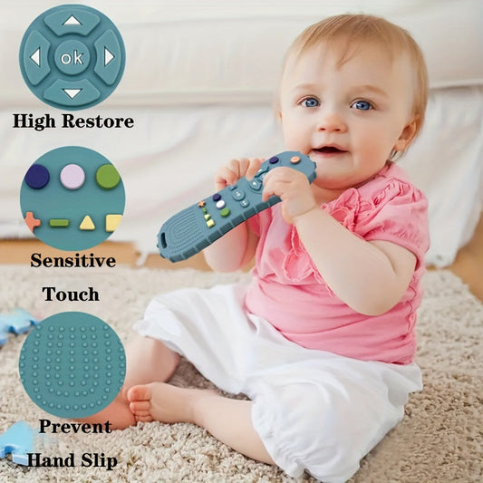 Silicone Baby Remote Control Teether, Food Grade Teether