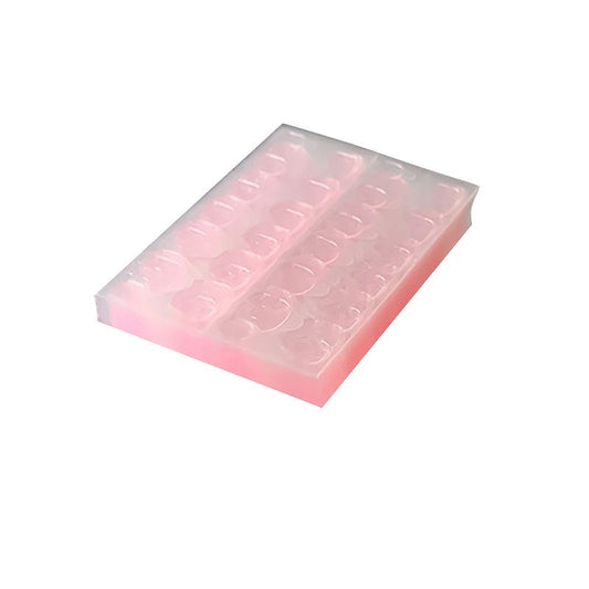 Pink Double-Sided Glue Nail Sticker