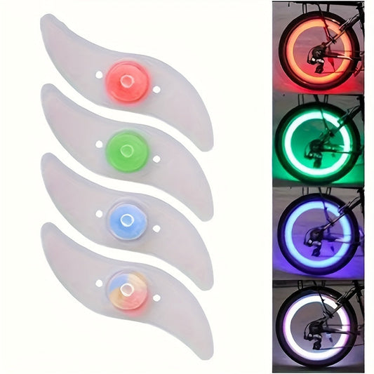 Waterproof Bicycle Wheel Spoke Light - 3 Modes For Safety And Visibility - Easy Installation