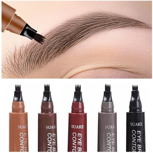 4D Microblading Eyebrow Pen 4 Forks