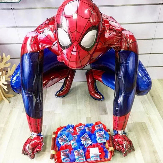 Big 3D Spiderman Iron Man Hero