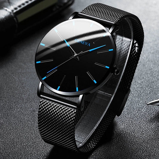 Minimalist Men's Ultra Thin Watches