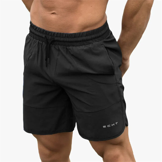 Men Gym Fitness Loose Shorts