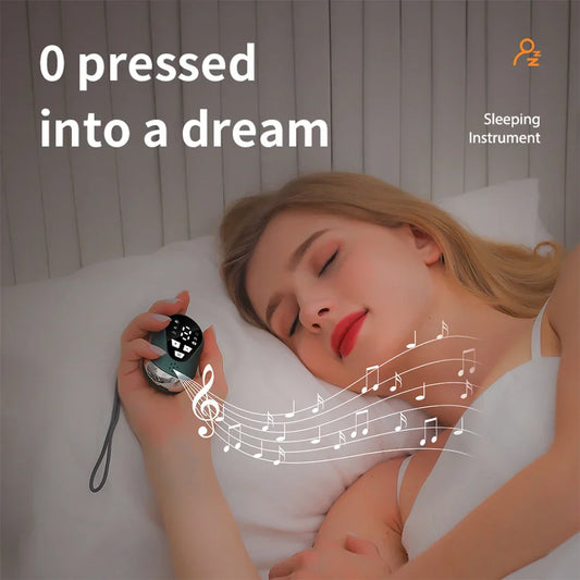 EMS Sleep Aid Device Pressure Anxiety Relief Handheld Improve Deep Sleep Instrument Intelligent Fast Sleep Aid