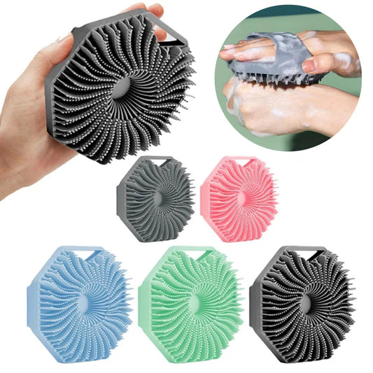 Silicone bath brush Exfoliating