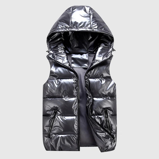 Winter Hooded Padded Vest