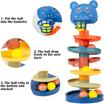 Montessori Baby Toy Rolling Ball