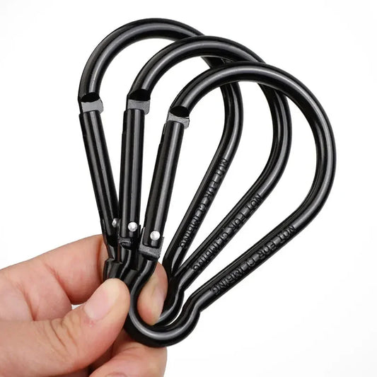 Aluminium Alloy Black Carabiners