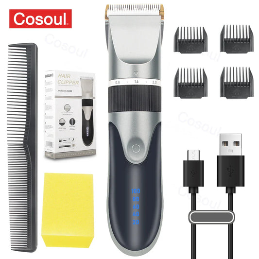 Hair Clipper Electric Barber Hair Trimmers For Men