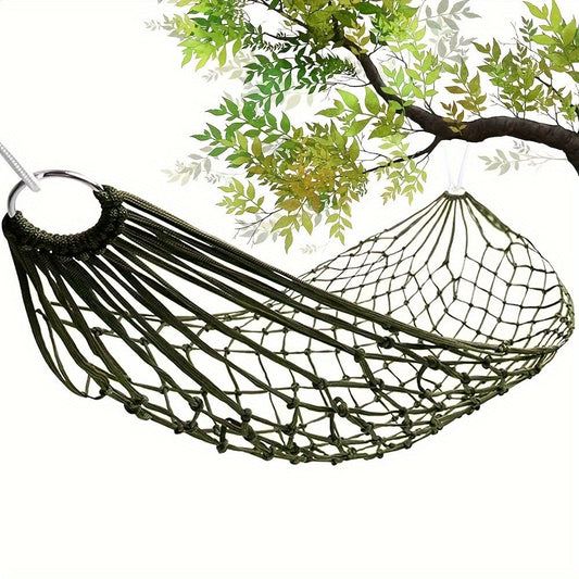 Portable Hammock Net With Nylon Rope And Hooks