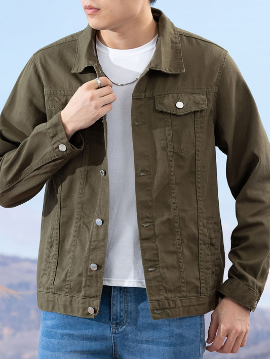 Men's Casual Fashion Denim Jacket