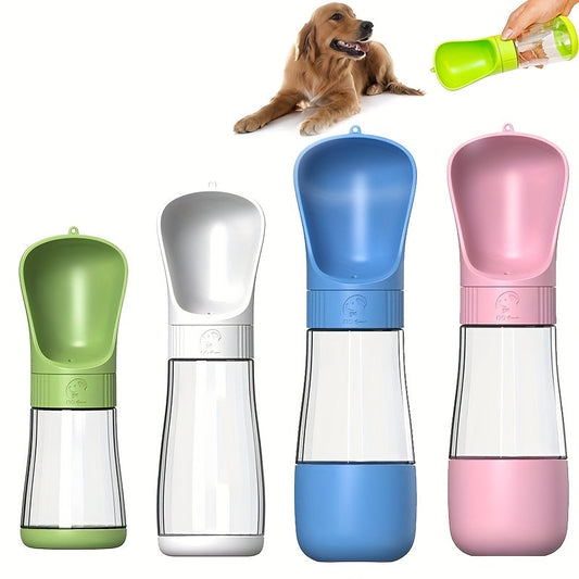 Portable Dog Water Bottle And Bowl Dispenser - Keep Your Pet Hydrated On-The-Go