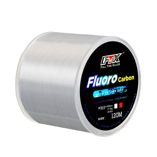 4724.41inch Micro Fluorocarbon Coating Nylon Monofilament Carp Fishing Line 0.20mm-0.60mm 7.15LB-45LB Carbon Fiber Leader Line Fishing Lure Wire Sinking Carp Line