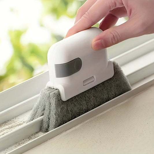 2-in-1 Groove Cleaning Tool, Keep Your Windows, Slots, Frames, And Doors Spotless With This Hand-Held Crevice Cleaner